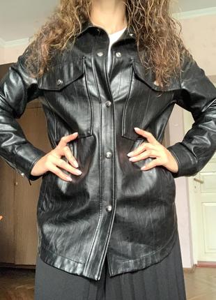 Сорочка-куртка bershka