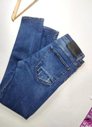 Джинсы мужские синего цвета рванка от бренда denim lab 345 фото