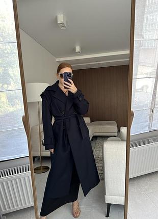 Тренч оригінальний люксовий брендовий zara massimo dutti