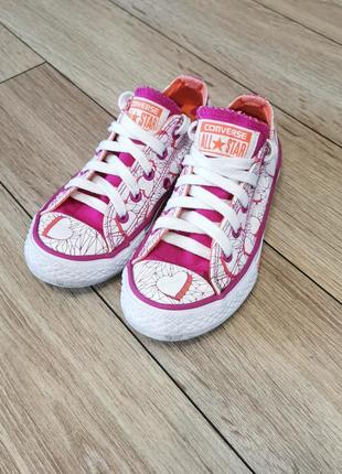 Яскраві кеды converse