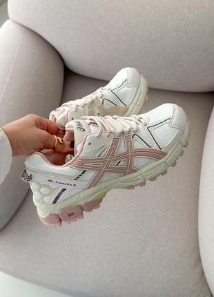 Женские кроссовки asics gel-kahana 8 beige/pink6 фото