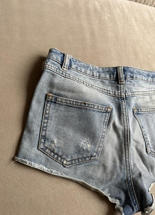 Короткие джинсовые шорты3 фото