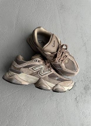 Кросівки new balance 9060 mushroom6 фото