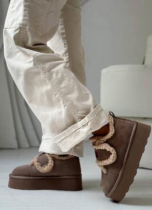 Угги на платформі