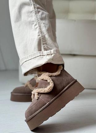 Угги на платформі