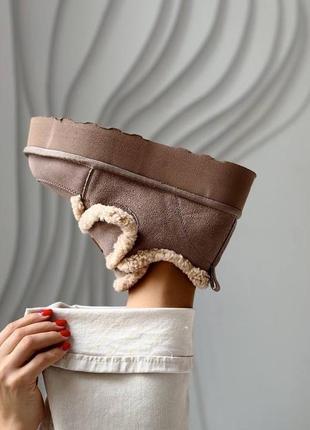 Угги на платформі