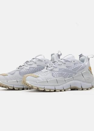 Кроссовки Reebok Reebok Gl1000 Cloud White Classic Teal Orange Flare