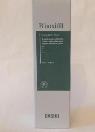 Dashu bnoxidil scalp hair tonic тонік для шкіри голови, 100 мл