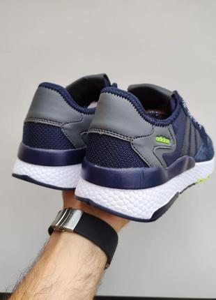 Кросівки adidas nite jogger dark blue4 фото