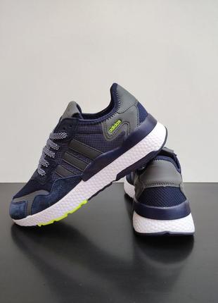 Кросівки adidas nite jogger dark blue5 фото