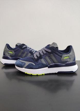 Кросівки adidas nite jogger dark blue