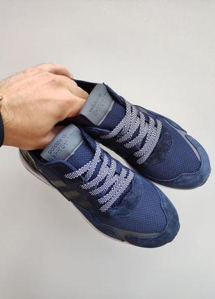 Кросівки adidas nite jogger dark blue8 фото