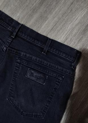Мужские джинсы / wrangler / чёрные серые джинсы / брюки / мужская одежда / чоловічий одяг /8 фото