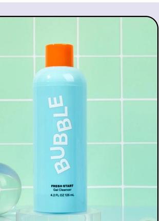 Bubble skincare fresh start гель-очиститель для лица 20ml для всех типов кожи