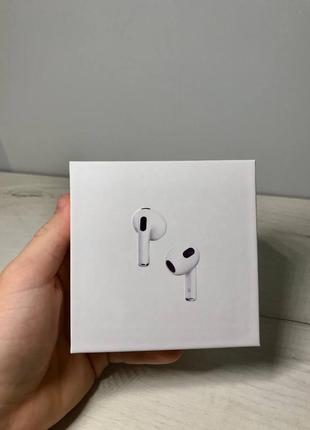Навушники airpods 3,бездротові навушники apple,навушники аірподс,airpods 3,навушники яблуко