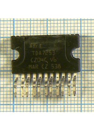 Лот: 1 × 120.00 ₴ = 120 ₴ tda7253 ssip11 10...32v 8w 8ohm унч