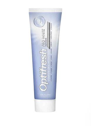 Отбеливающая зубная паста optifresh