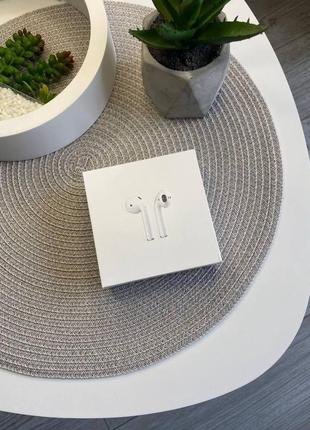 Навушники airpods 2,бездротові навушники аірподс 2,навушники apple,навушники lighting4 фото