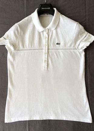 Женское поло lacoste. 42 eur2 фото