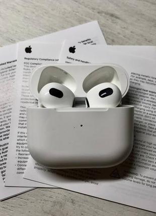 Навушники apple airpods 3,навушники безпроводні,навушники бездротові,навушники airpods 3