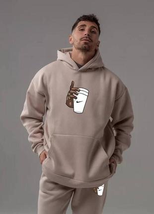 Теплий спортивний костюм чоловічий