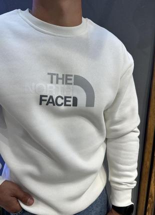 Свитшот the north face мужской белый