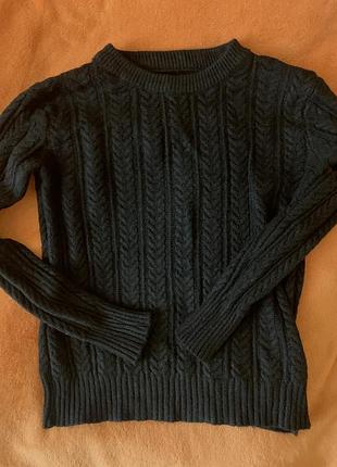 Вязаный мирер кофта