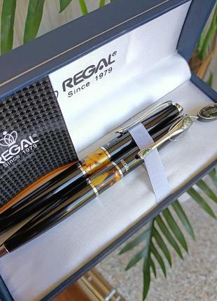 Набір ручок шарикова і перова regal r82718.l.bf