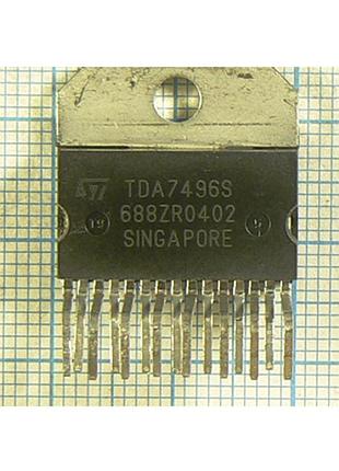 Лот 1 × 120.00 ₴ = 120 ₴ tda7496s ssip15 11...32v 2×5w 8ohm унч з регулятором гучності tda7496