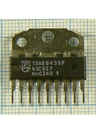 Лот: 1 × 120.00 ₴ = 120 ₴ tda8943sf sip9 6...18v 6w 8ohm унч tda8943s tda8943