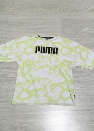 Футболка футболочка салатова puma пума