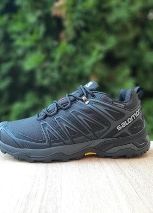 Salomon speed cross pro gore-tex thinsulate goretex кроссовки термо гортекс саломон топ качество водонепроницаемые осенние зимние саломон