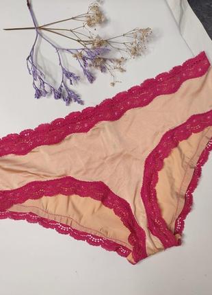 Ажурные трусики базовые трусы гладкие lingerie m l 10 12 38 40