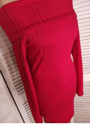 Розпродаж! червоне плаття boohoo нове з біркою!4 фото