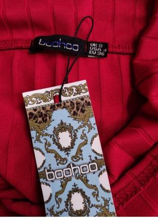 Червоне плаття boohoo нове з біркою!2 фото