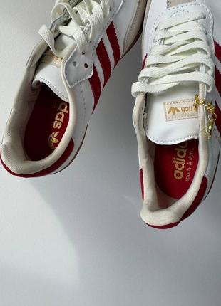 Кроссовки adidas sporty &amp; 97 white red5 фото