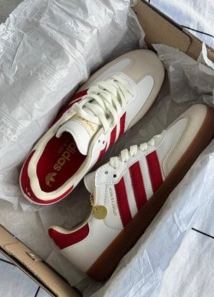 Кроссовки adidas sporty &amp; 97 white red7 фото