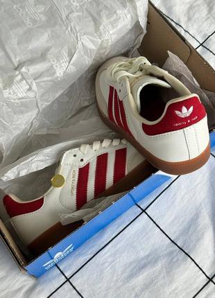 Кроссовки adidas sporty &amp; 97 white red8 фото