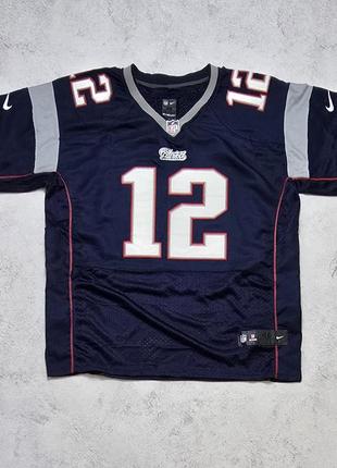 Американский футбол nike ZoomX new england patriots tom brady jersey
