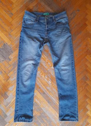 Джинсы united colors of benetton размер 32 (м) б/у.