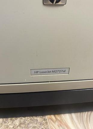 Принтер многофункциональный hp lazerjet m2727 nf