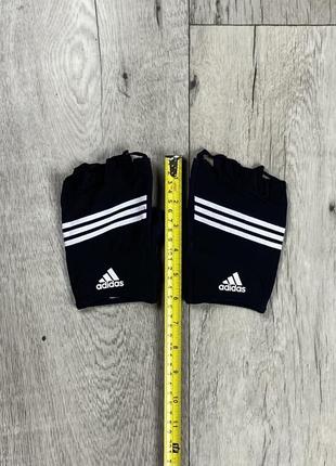 Adidas перчатки для фитнеса черные оригинал4 фото