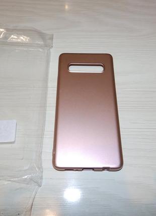 Чехол тонкий для samsung galaxy s10 (6.1)