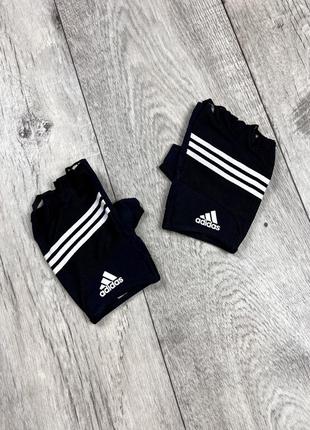 Adidas перчатки для фитнеса черные оригинал2 фото