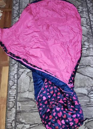 Детский спальный мешок-кокон mountaine warehouse, для девочки4 фото