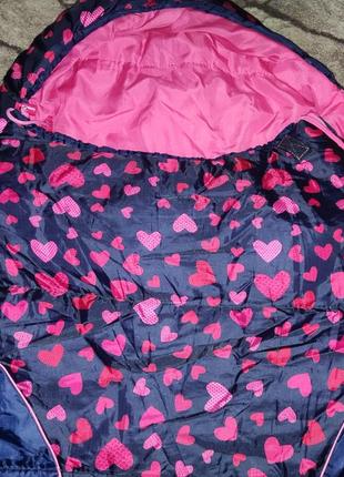 Детский спальный мешок-кокон mountaine warehouse, для девочки5 фото