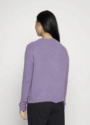 Оригінальний лавандовий джемпер boss светр пуловер hugo блуза кофта свитер оригінал s m світшот6 фото