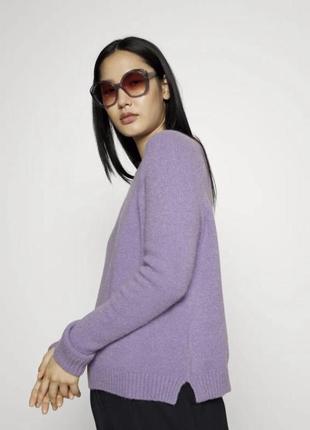 Оригінальний лавандовий джемпер boss светр пуловер hugo блуза кофта свитер оригінал s m світшот3 фото