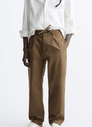 Zara штани чоловічі бавовняні