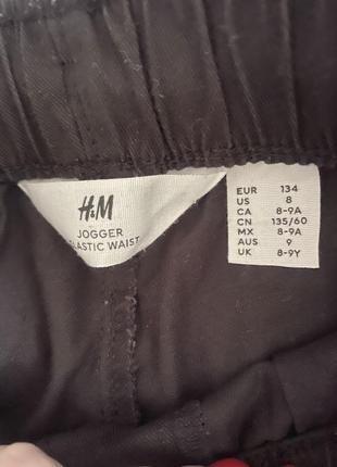 Чорні джоггери h&m3 фото